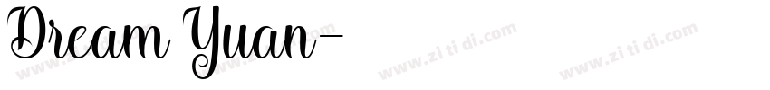 Dream Yuan字体转换